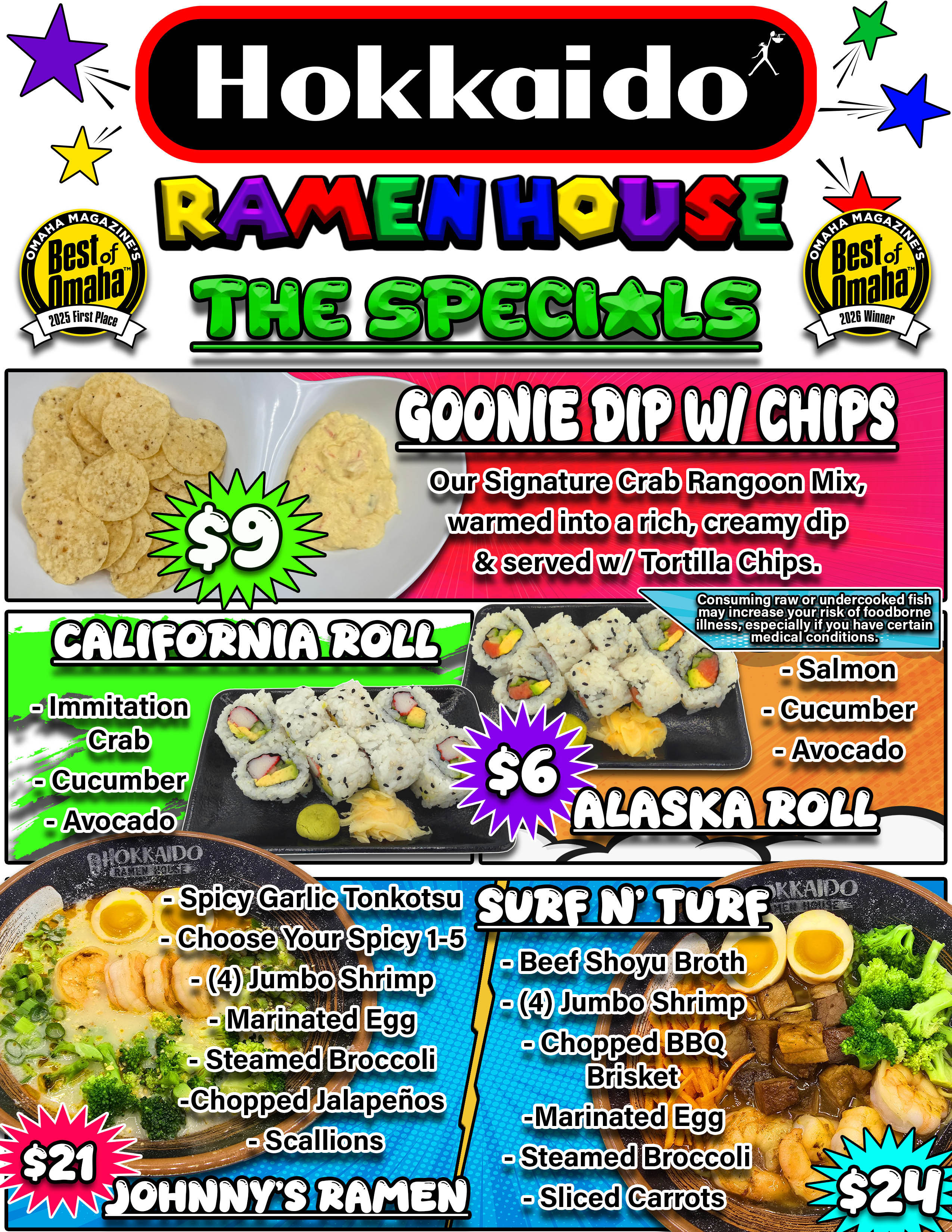 Aksarben Hokkaido ramen restaurant